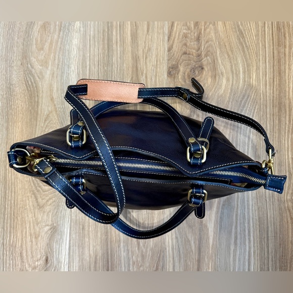 Floto Ischia Italian Leather Shoulder Bag NWT - Picture 12 of 12